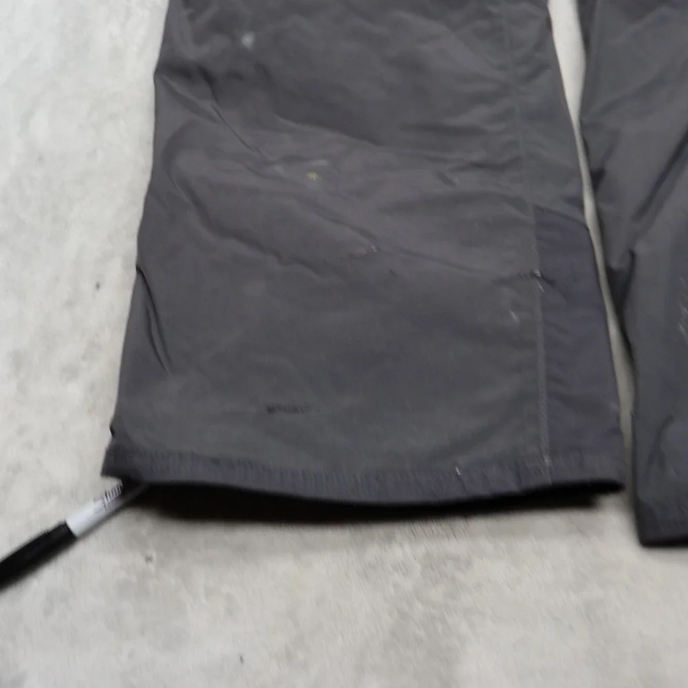 North Face Snow Pants‎ Mens Small Grey Waterproof Ski Winter Cargo 32x32 READ
